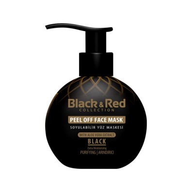 Black Red Soyulabilir Yüz Maskesi Black 250 ml