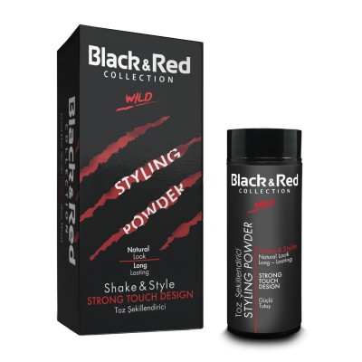 Black Red Toz Şekillendirici Naturel Wax 20 g