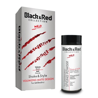 Black Red Toz Şekillendirici Volume Wax 20 g