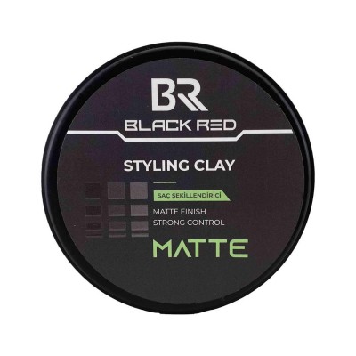 Black Red Wax Styling Clay Matte 120 ml
