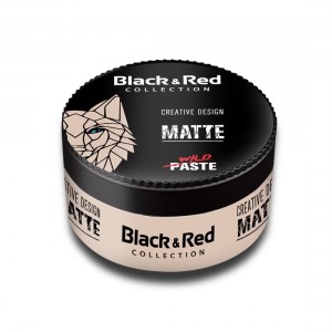 Black Red Wıld Paste Matte Wax 100 ml