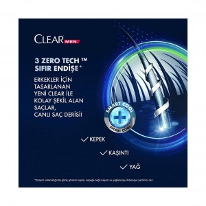 Clear Şampuan Cool Sport Menthol 485 ml