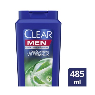 Clear Şampuan Günlük Arınma ve Ferahlık 485 ml