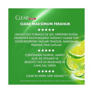 Clear Şampuan Maksimum Ferahlık 485 ml