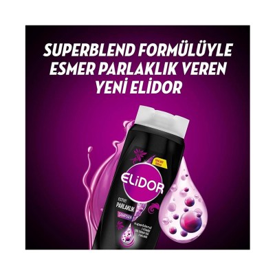 Elidor Şampuan Esmer Parlaklık 500 ml