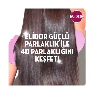 Elidor Şampuan Güçlü ve Parlak 2´si 1 Arada 500 ml