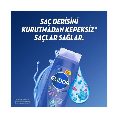 Elidor Şampuan Kepeğe Karşı Etkili 2´si 1 Arada 500 ml