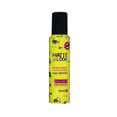 Matte Look Saç Köpüğü Ultra Güçlü 150 ml
