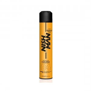 Nish Man Saç Spreyi Extra Strong Hold 400 ml 04