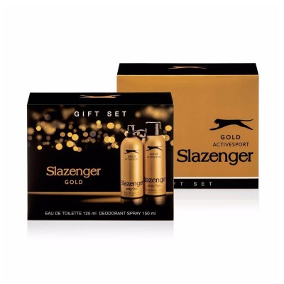 Slazenger Actıvesport Gold Kofre Set 125 ml