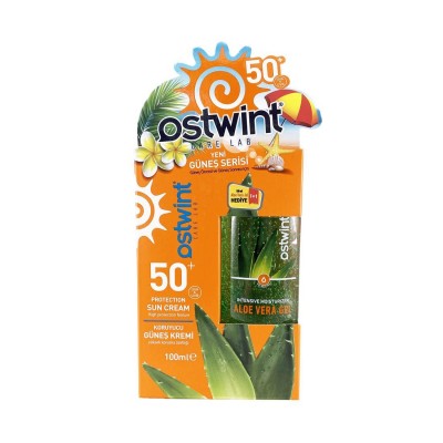 Ostwint Güneş Kremi 100 ml+Aloe Vera Jel 100 ml