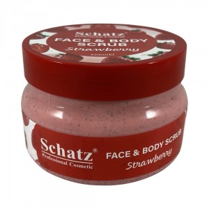 Schatz Face Body Scrub Peeling Çilek  350 ml