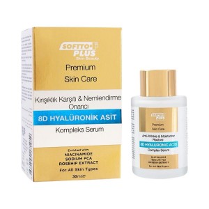 Softto Plus Kırışıklık Karşıtı Nemlendirme Onarıcı Yüz Serumu 30 ml