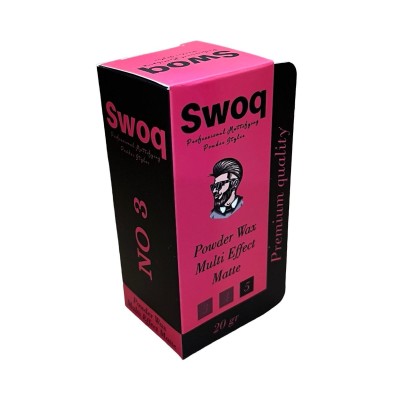 Swoq Saç Şekillendirici Pudra Wax 20 gr No 3