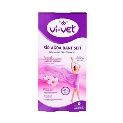 Vi Vet Sir Ağda Bant Seti 41 Li Pudralı