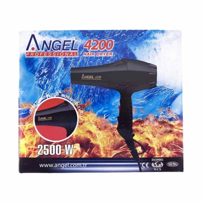 Angel 4200 Profesyonel Saç Kurutma Fön Makinesi 2500 W