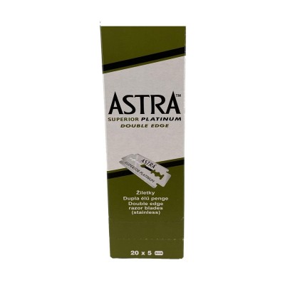Astra Traş Bıçağı Yeşil Jilet 20 X 5 li Paket