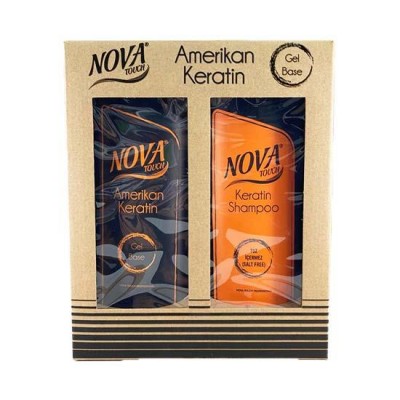 Nova Touch Amerikan Jel Keratin+Shampoo 1000 ml