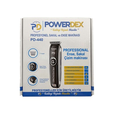 Powerdex Ense Sakal Çizim Tıraş Makinesi  Pd 440