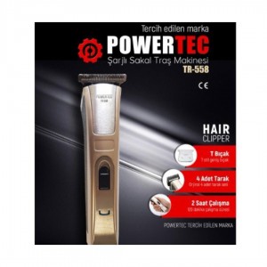 Powertec Sarjlı Sakal Traş Makinesı Tr 558