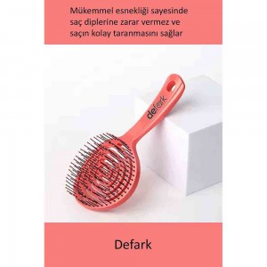 Defark Saç Açma Tarağı Pembe